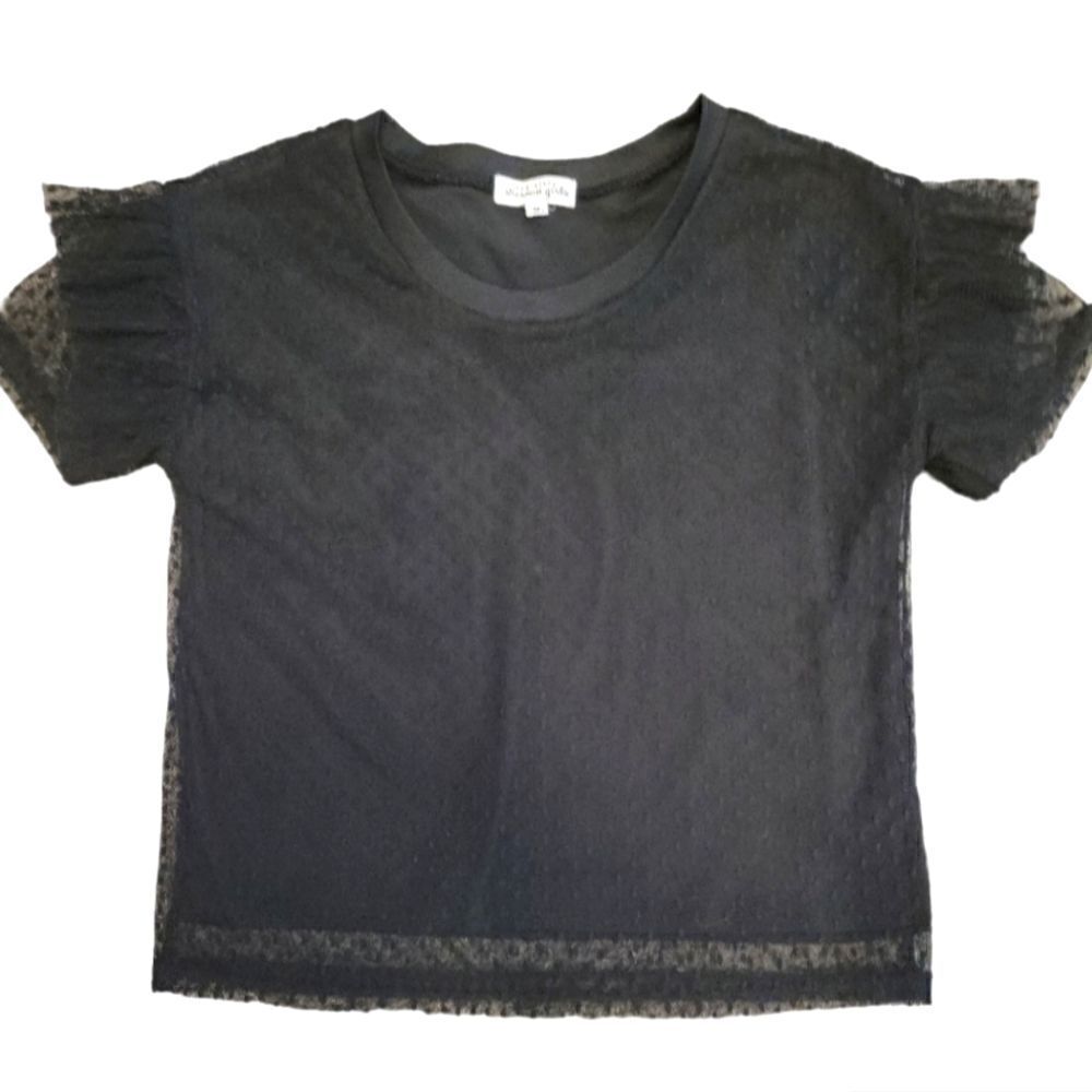 EC TEN SIXTY SHERMAN GIRLS LAYERED TOP SZ. M